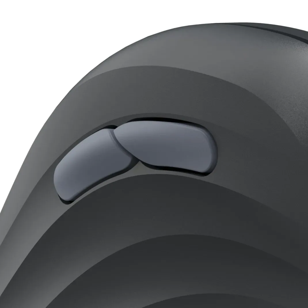 Vertikale, ergonomische Linkshänder-Maus "EWM-600L", Multi Device, Schwarz