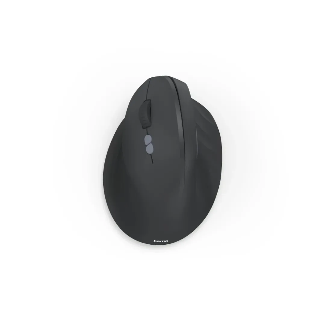 Vertikale, ergonomische Linkshänder-Maus "EWM-600L", Multi Device, Schwarz