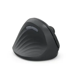 Vertikale, ergonomische Linkshänder-Maus "EWM-500L", Funk, 7 Tasten,Schwarz