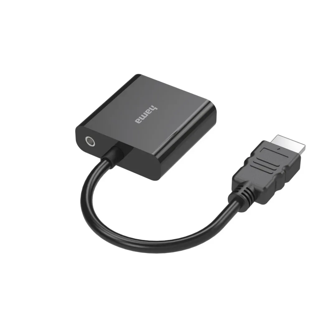 Video-Adapter, HDMI™-Stecker - VGA-Buchse, Audio-Buchse, Full-HD 1080p