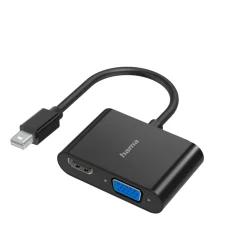 Video-Adapter, 2in1, Mini-DisplayPort-St. - VGA & HDMI™-Buchse, Ultra-HD 4K