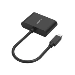 Video-Adapter, 2in1, USB-C-Stecker - VGA & HDMI™-Buchse, Ultra-HD 4K
