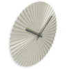 Wanduhr "Barbados", Quarzuhr, ohne Ticken, Ø 30 cm, Graugrün