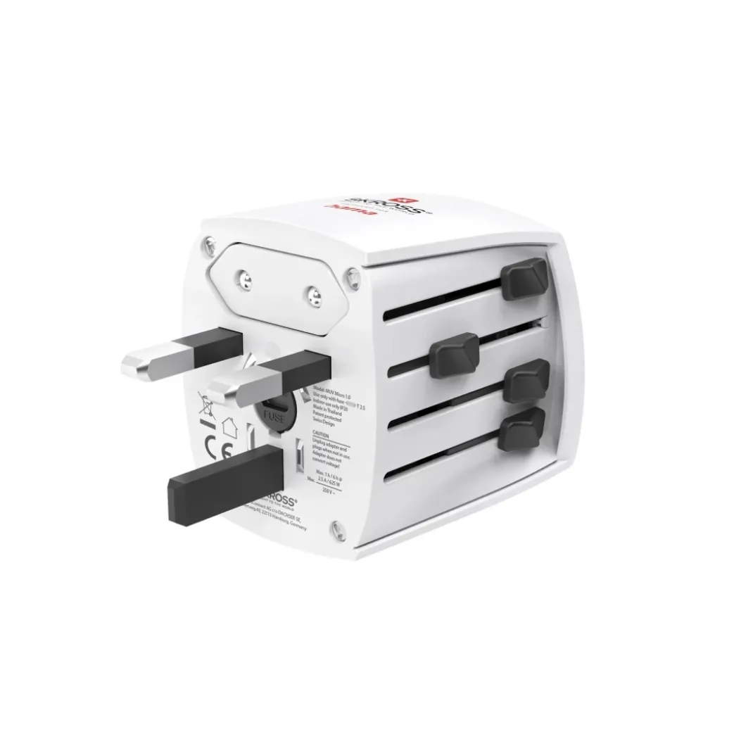 Weltreiseadapter "MUV Micro", 2-polig
