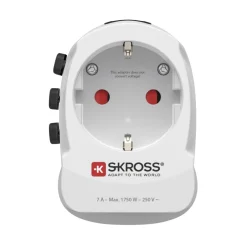 Weltreiseadapter "Pro Light AC 30PD", 3-polig, 1x USB-C, 1x USB-A, 30 W