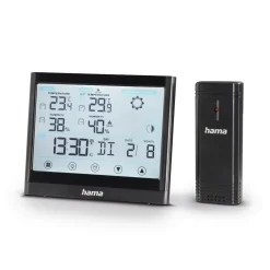 Wetterstation "Full Touch", Schwarz