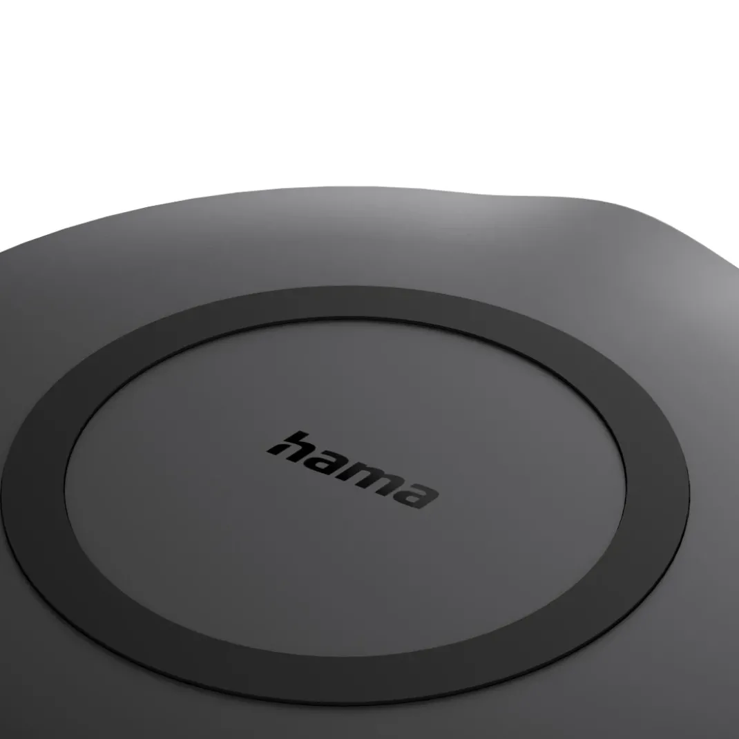 Wireless Charger, kabelloses Smartphone-Ladepad, 15 W, Schwarz