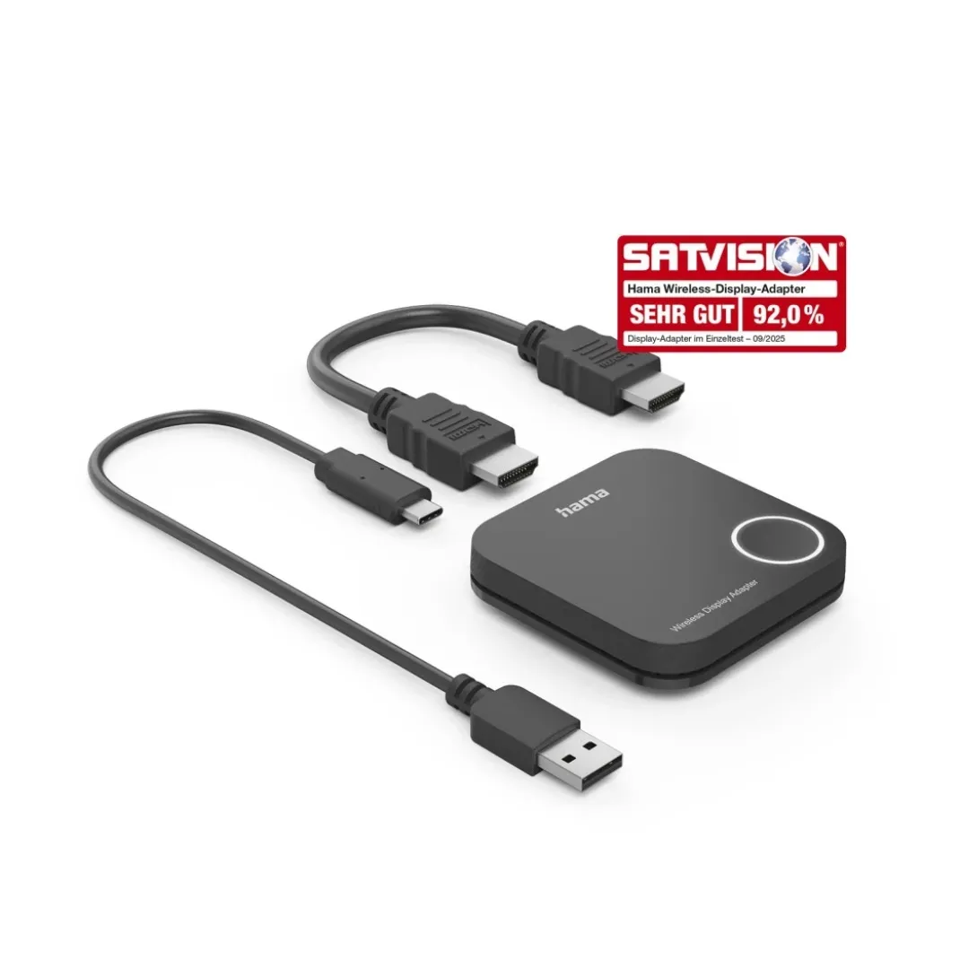 Wireless-Display-Adapter, HDMI™, Full-HD 1080p, inkl. Kabel