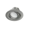 WLAN LED-Einbauspot, 5W, per Sprache/App steuern, verstellbar, Satin-Nickel