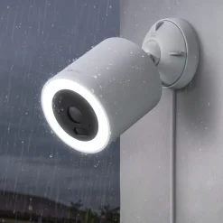 WLAN-Überwachungskamera mit Licht u. Bewegungsmelder, smart, für außen