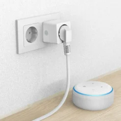 WLAN-Steckdose "Mini", mit Stromverbrauchsmesser, per Sprache/App steuern