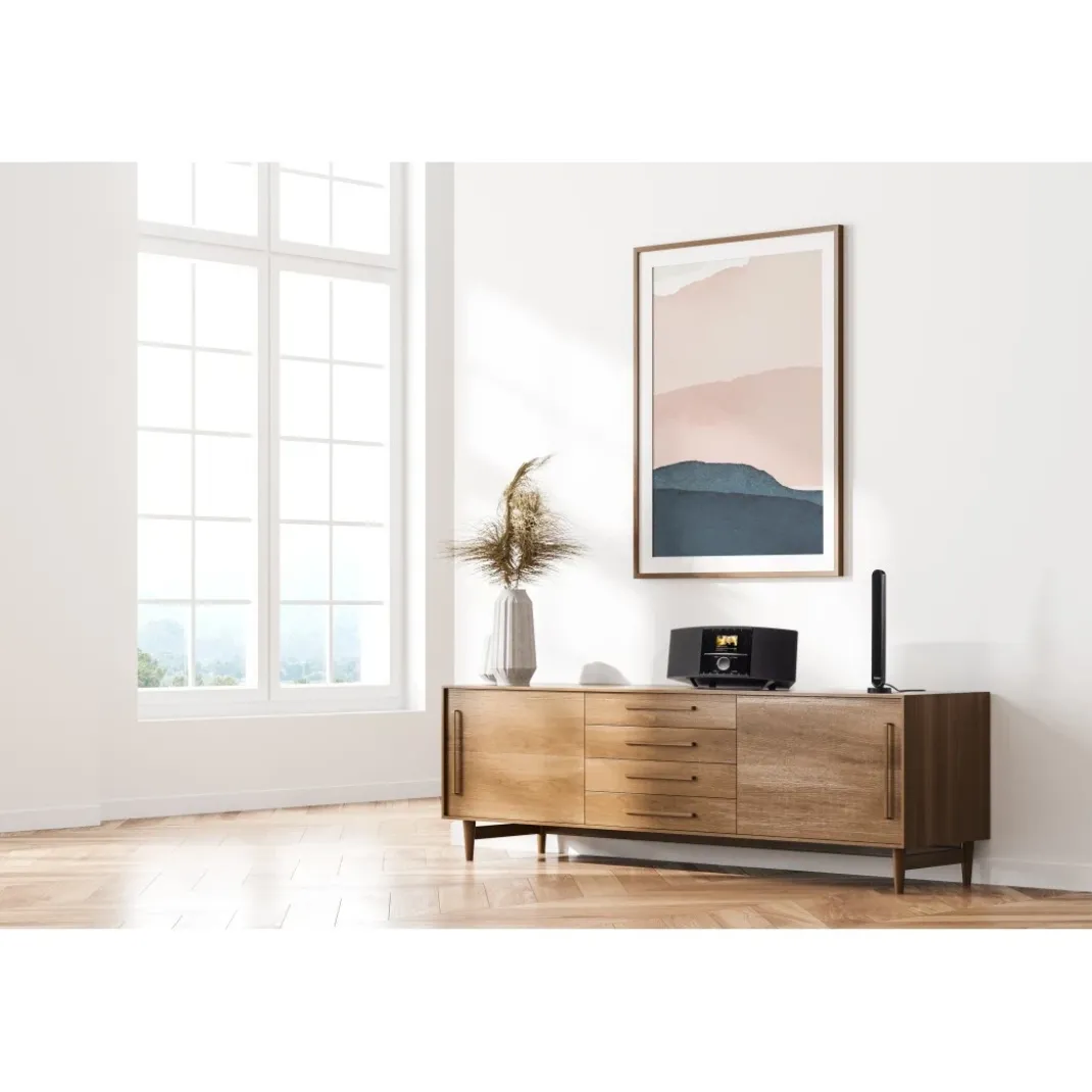 Zimmerantenne "Radio" für DAB+, DAB, UKW, aktiv, Verstärker 30 dB
