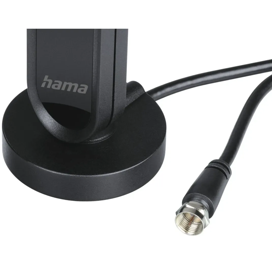 Zimmerantenne "Radio" für DAB+, DAB, UKW, aktiv, Verstärker 30 dB